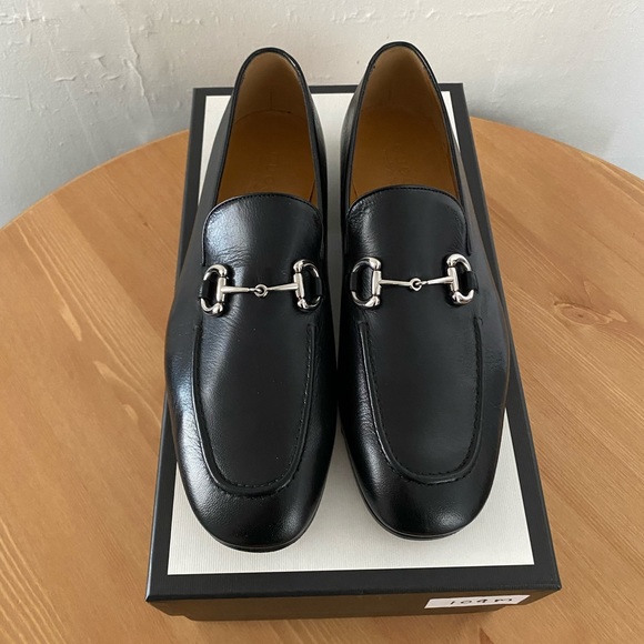 Gucci Jordan Leather Loafers